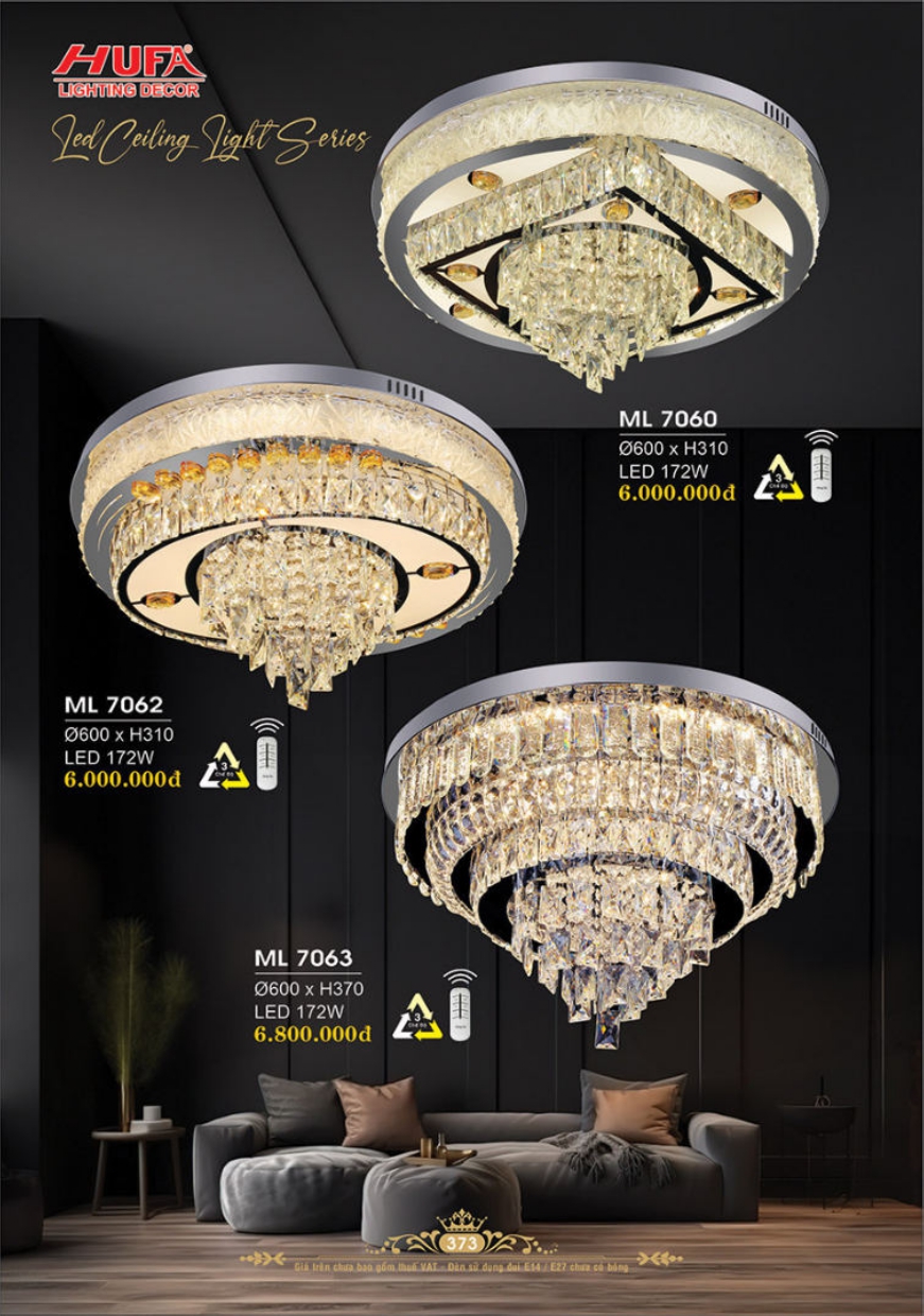 Bảng giá đèn trang trí HUFA